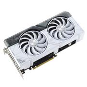 Karty graficzne - ASUS GeForce RTX 4070 12GB DUAL OC WHITE 90YV0IZ4-M0NA00 - miniaturka - grafika 1