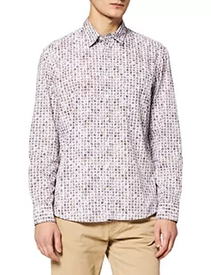 Camel Active Koszula Męska 4091316S71, Broken White, L - Koszule męskie - miniaturka - grafika 1