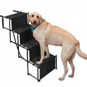 Sprzęt podróżny i transportery dla psów - Schody Dla Psa Do Samochodu Podest Schodki Perfectlife - miniaturka - grafika 1