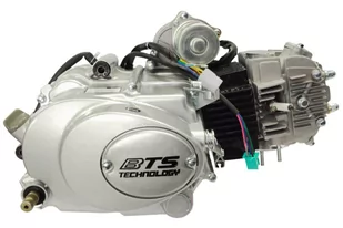Silnik BTS poziomy 154FMH, 125cc 4T, 4-biegowy manual, srebrny - Części motocyklowe - miniaturka - grafika 4