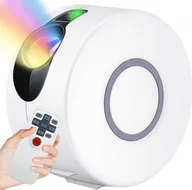 Lampy stojące - Braders Lampka Nocna Projektor Gwiezdnego Nieba Kosmosu + Pilot - miniaturka - grafika 1