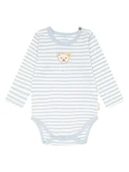 Body dla niemowląt - Steiff Body w kolorze błękitno-białym - miniaturka - grafika 1