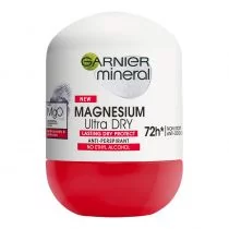 Garnier Mineral Dezodorant roll-on 72H Magnesium Ultra Dry 50ml - Dezodoranty i antyperspiranty dla kobiet - miniaturka - grafika 1