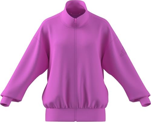 adidas dames SOFT LUX FULL-ZIP TRACKTOP, st tropic bloom, XS