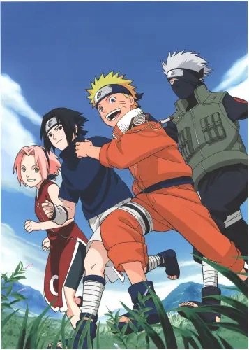 Plakat Anime Manga Naruto nrto_001 A1+ (custom)