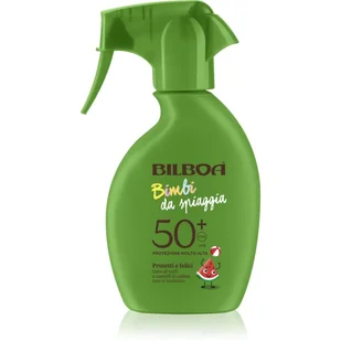 Bilboa Bimbi Trigger spray do opalania dla dzieci SPF 50+ 250 ml - Kosmetyki kąpielowe dla dzieci - miniaturka - grafika 1