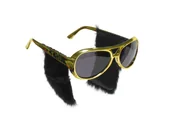 Stroje karnawałowe - Okulary z baczkami Elvis Presley - miniaturka - grafika 1