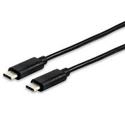 Kable USB - Equip Kabel USB USB-C USB-C 1m czarny 12834207 - miniaturka - grafika 1