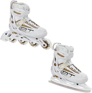 Rolki - Rolki Łyżwy 2w1 Raven Profession White/Gold 35-39 - miniaturka - grafika 1