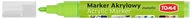 Markery permanentne - Toma Marker akrylowy TO-402 2,5mm metaliczny jasno-zielony 9349 - miniaturka - grafika 1