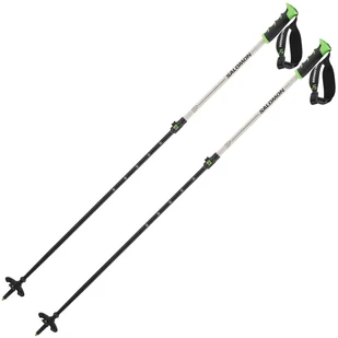 Salomon MTN ALU S3, kijki narciarskie, jasnoszary - Kijki narciarskie - miniaturka - grafika 1