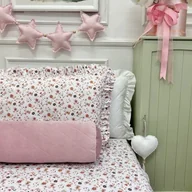 Pościel dla dzieci - Pościel z falbanką delikatne kwiatki dla dzieci i nastolatków różne rozmiary (1) - miniaturka - grafika 1