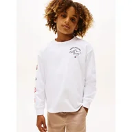 Bluzki dla dziewczynek - Tommy Hilfiger Longsleeve CAMP Regular Fit - miniaturka - grafika 1