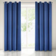 Zasłony - Zasłona Eurofirany Maureen 140 x 250 Przel Granat - miniaturka - grafika 1