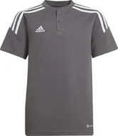 Koszulki męskie - Koszulka dla dzieci adidas Condivo 22 Polo szara HD2314-164cm - miniaturka - grafika 1