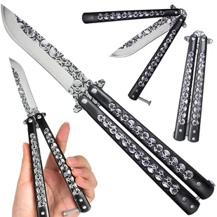 Nóż Motylkowy Treningowy BALISONG CS GO Motylek C88 - Noże - miniaturka - grafika 1