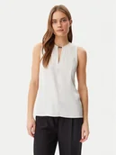 Koszulki i topy damskie - Calvin Klein Top K20K208190 Szary Regular Fit - miniaturka - grafika 1