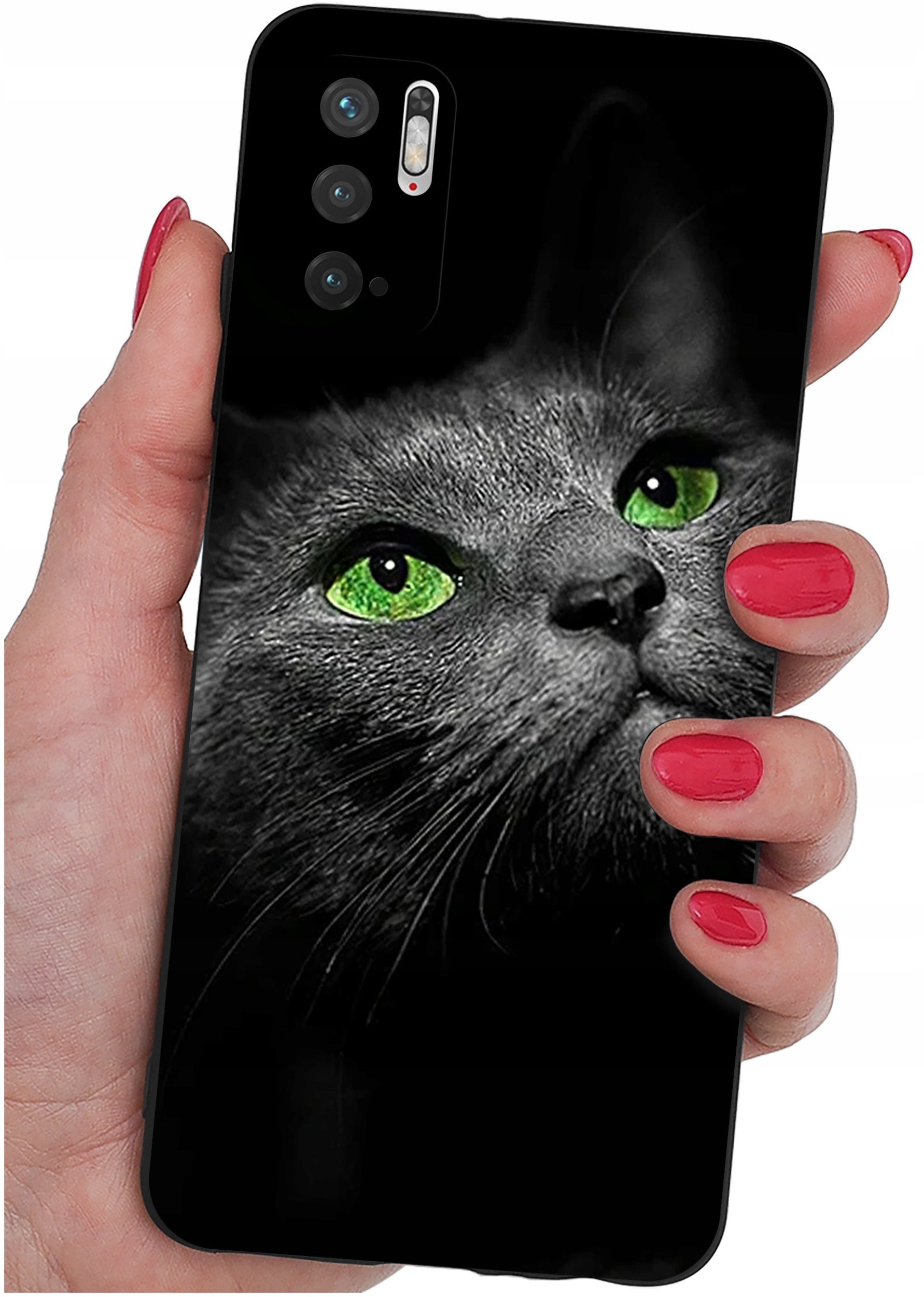 ETUI do Xiaomi Redmi Note 10 5G WZORY SILIKONOWE MATT CASE + SZKŁO 9H