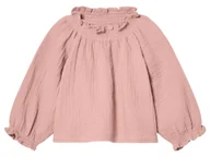 Bluzki dla niemowląt - lupilu® Koszulka niemowlęca z bawełny muślinowej (Różowy, 50/56) - miniaturka - grafika 1