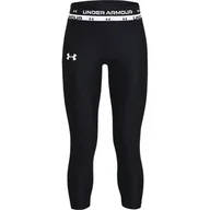 Legginsy - Legginsy dziewczęce Under Armour HG Armour Crop - miniaturka - grafika 1