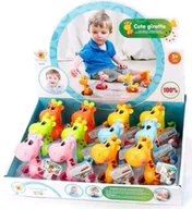 Figurki dla dzieci - Żyrafa nakręcana MIX - Merkpol - miniaturka - grafika 1