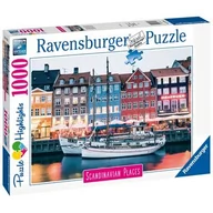 Puzzle - Ravensburger Puzzle 1000 Skandynawskie miasto - - miniaturka - grafika 1