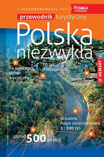 Demart Polska niezwykła. Przewodnik turystyczny, 1:300 000 praca zbiorowa - Atlasy i mapy - miniaturka - grafika 1