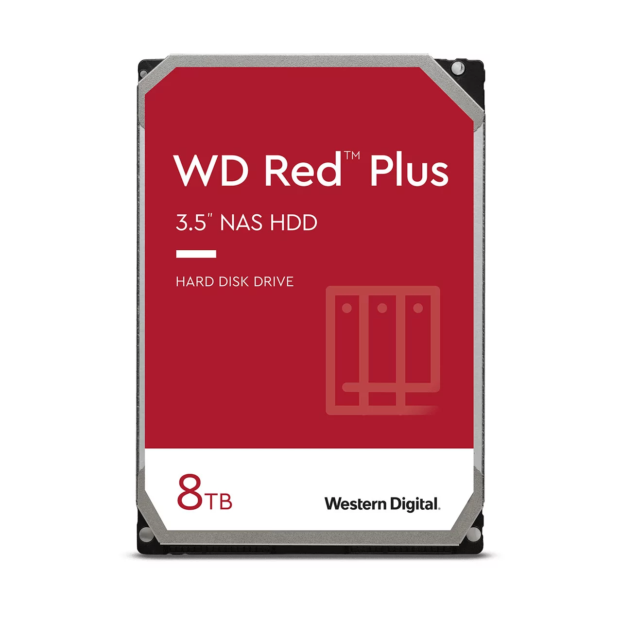 Dysk twardy HDD WD Red Plus 8TB 3,5" SATA WD80EFPX 