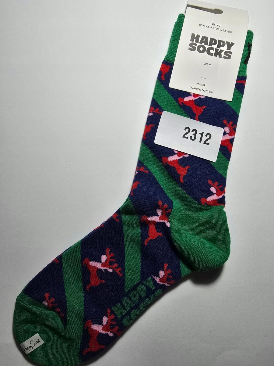 Kolorowe skarpety Happy Socks unisex rozmiar 36-40 (2312)