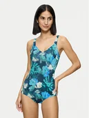 Stroje kąpielowe - Triumph Strój kąpielowy Summer Fleur 10222342 Niebieski - miniaturka - grafika 1