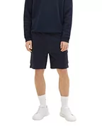 Spodenki damskie - TOM TAILOR Denim Męskie bermudy dresowe szorty 1035679, 10668 - Sky Captain Blue, M - miniaturka - grafika 1