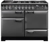 Kuchenki gazowo-elektryczne - Falcon Leckford Deluxe 110 Szary chrom - miniaturka - grafika 1