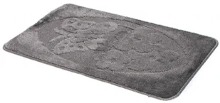 Antypoślizgowy szary dywanik łazienkowy T2-N56 - Dywaniki łazienkowe Antypoślizgowy szary dywanik łazienkowy T2-N56 - Dywaniki łazienkowe - miniaturka - grafika 1
