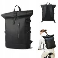 Torby na laptopy - Plecak męski Jakość Premium wodoodporny zwijany Na laptop 15.6 bagaż - miniaturka - grafika 1