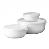 Pojemniki kuchenne - Zestaw 3 pojemników lumina 250 750 1500 ml white 106288130600 kod: 106288130600 - miniaturka - grafika 1