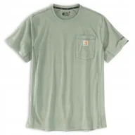 Koszulki męskie - Koszulka Carhartt Force Midweight S/S Pocket - miniaturka - grafika 1