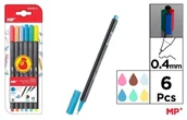 Cienkopisy - Mp Main Paper Cienkopis 0.4mm 6 szt. - miniaturka - grafika 1