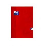 Zeszyty szkolne - Oxford Brulion A5/96K kratka Esse czerwony 5szt 438269 - miniaturka - grafika 1