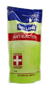 On Line Mydło w płynie Antybakteryjne Lime uzupełnienie 500ml - Mydła - miniaturka - grafika 1