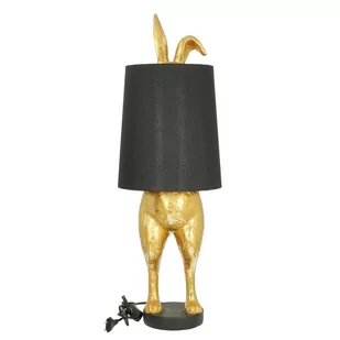 Dekoria pl pl Lampa stołowa Gold Rabbit 74cm 24 x 24 x 74 cm 814-458 - Lampy stojące - miniaturka - grafika 1