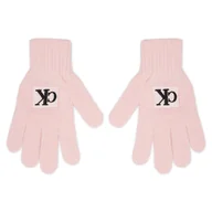 Rękawiczki - Rękawiczki dziecięce Calvin Klein Jeans Monogram IU0IU00363 Różowy - miniaturka - grafika 1