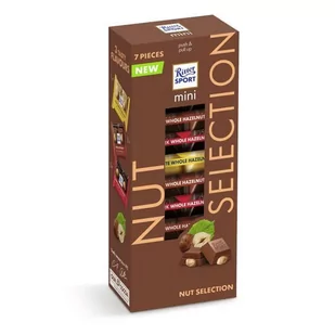 RITTER Ritter Sport Czekoladki Nut Selection 7szt 116g RIT.NUT.SELEC.7.116G - Kakao i czekolada - miniaturka - grafika 1