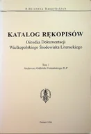 Książki o kulturze i sztuce - Katalog Rękopisów Tom 1 - miniaturka - grafika 1