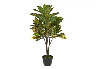 Roślina doniczkowa Kroton zielony 100cm PROMO - Sztuczne kwiaty - miniaturka - grafika 1