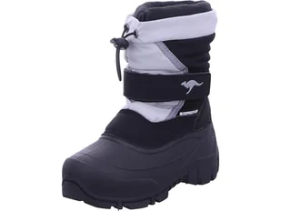 KangaROOS Kanga-Bean V śniegowce, Jet Black/Vapor Grey, 29 EU, Jet Black Vapor Grey, 29 EU - Śniegowce damskie - miniaturka - grafika 1