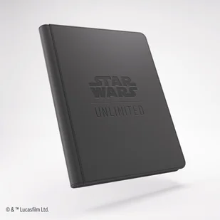 Gamegenic: Star Wars Unlimited Card Game - Zip-Up Album 18-Pocket - Black - gra - Akcesoria do gier planszowych - miniaturka - grafika 1