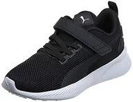 Buty dla dziewczynek - PUMA Unisex dziecięce buty do biegania Flyer Runner V Ps, czarny - Czarny Puma Black Puma White 01-30 EU - miniaturka - grafika 1