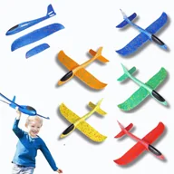 Samoloty i helikoptery - MEGA ZESTAW 5 X SAMOLOT STYROPIANOWY W KROPY - miniaturka - grafika 1