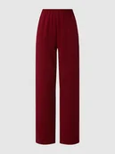 Spodnie sportowe damskie - Spodnie dresowe z mieszanki bawełny i elastanu - miniaturka - grafika 1