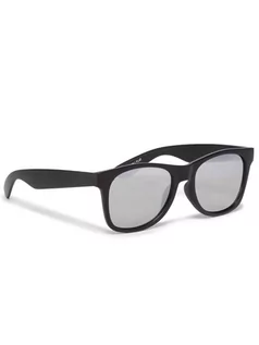 Okulary przeciwsłoneczne - Vans okulary Spicoli Flat Shades - Black/Silver - grafika 1